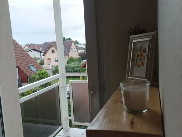 Appartement 2 pièces lumineux plein Sud avec grand balcon Logelbach proche Colmar