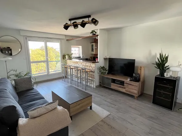 Appartement à louer - T2 meublé 55 m² - Dijon secteur Clemenceau - 1er Novembre