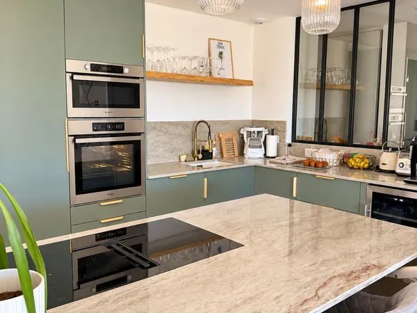 T4 avec 2 terrasses, vue dégagée sur le Mont-Blanc, garage fermé et cave individuelle - Prévessin-Mo