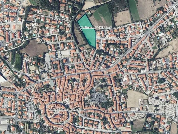 Pezilla la rivière Terrain constructible 2 faces de 156m2