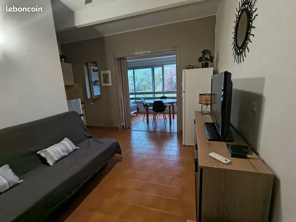 ARGELES-SUR-MER - Appartement meublé 30 m² - Bail mobilité