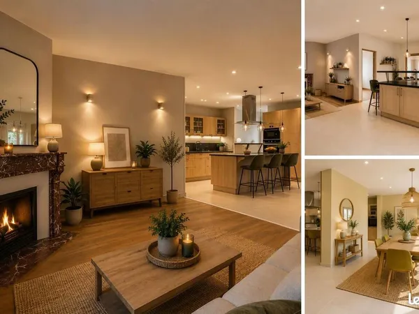 Maison / rer e / jardin / vue degagee