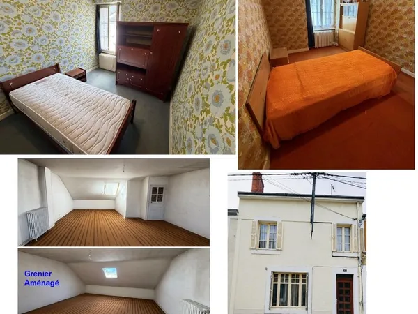 Maison 6 pièces 138m2. 3 niveaux. Jardin sud