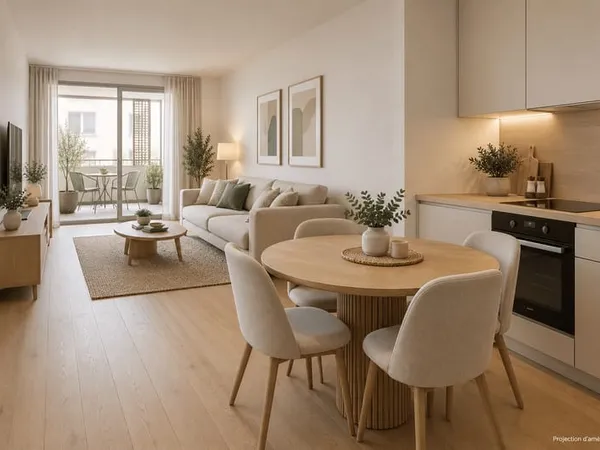Appartement 3 pièces 67 m²