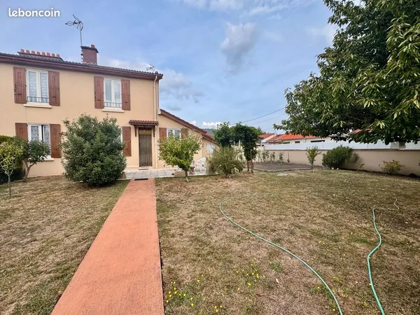 Maison Clermont Ferrand 2 chambres jardin