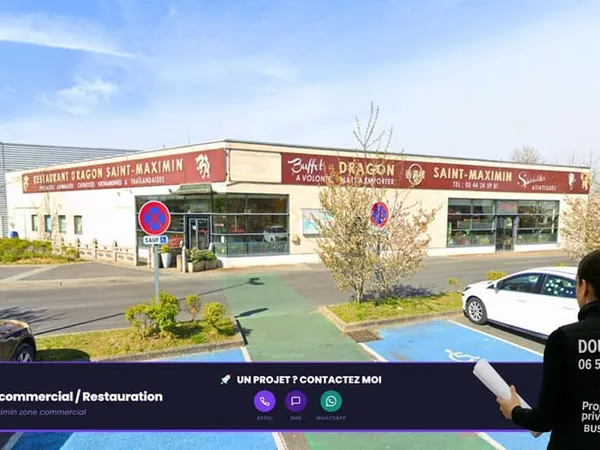 SAINT-MAXIMIN - RARE LOCAL RESTAURATION 800 m²