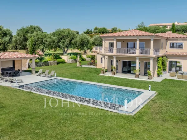 Roquefort-les-Pins - Contemporaine avec vue mer panoramique
