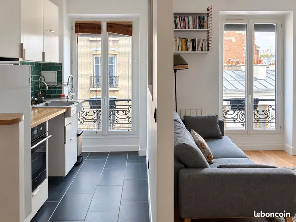 2 pièces 37 m² lumineux, Paris 11