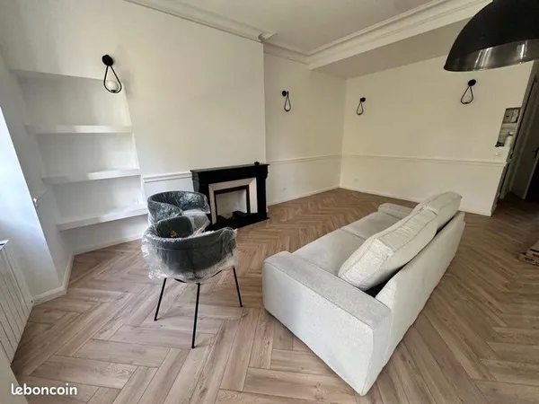 Coup de coeur - t2 meublé de 58 m² refait à neuf avec balcon