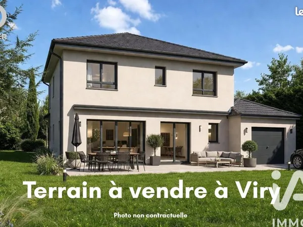 Terrain 1002 m² Viry