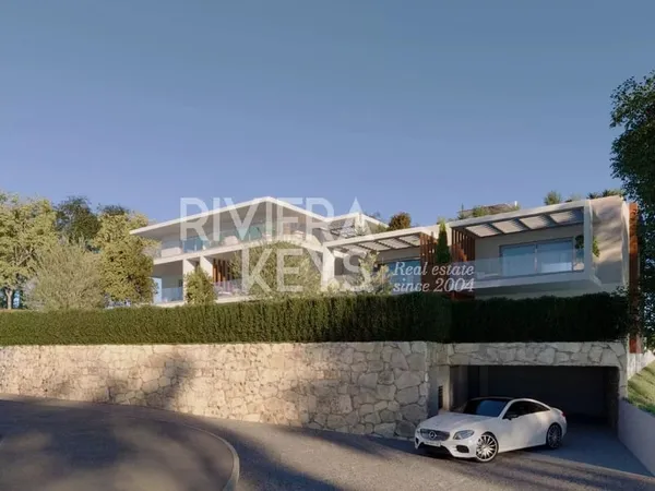 BIOT: Appartements de luxe neufs spacieux avec vue sur mer et piscine