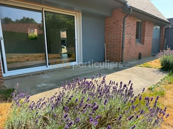 maison 3 chambres , garage + jardin
