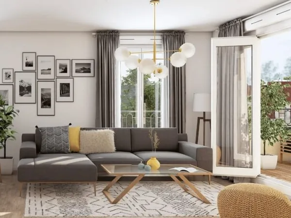 Appartement 2 pièces 43 m²