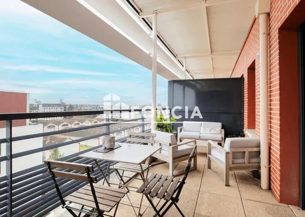 Appartement T3 de 60 m2 avec terrasses et garage double