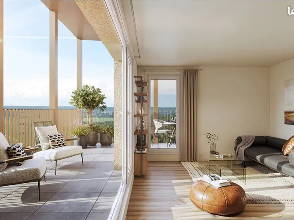 Appartement 3 pièces 59 m²