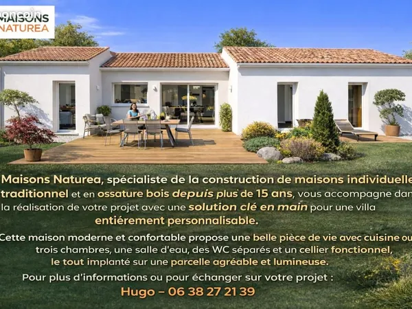 Maison 3 pièces 85 m²