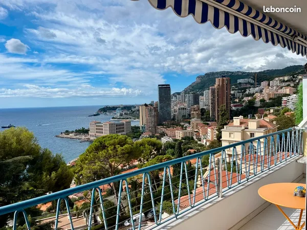 Entrée de monaco 3 pièces rénové vue mer