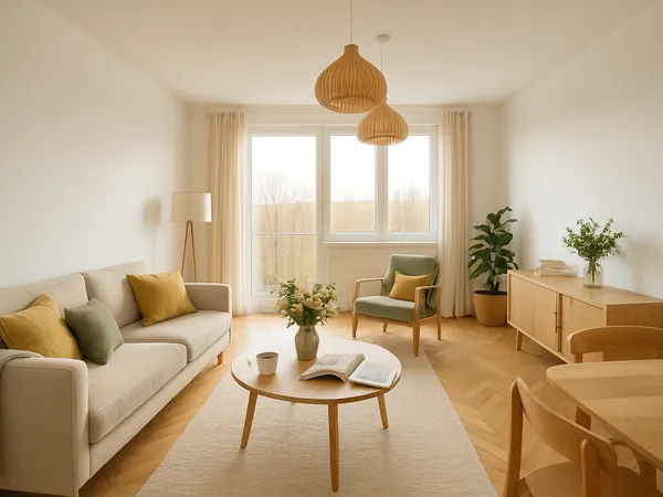 Appartement 3 pièces de 58 m2 (Saint-Nazaire)