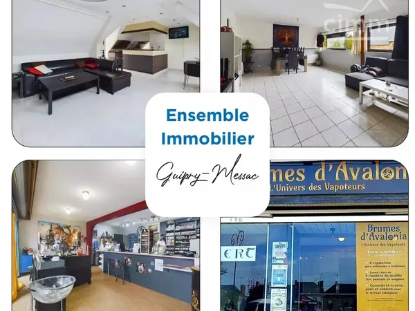 Ensemble immobilier dans le bourg de Guipry-Messac