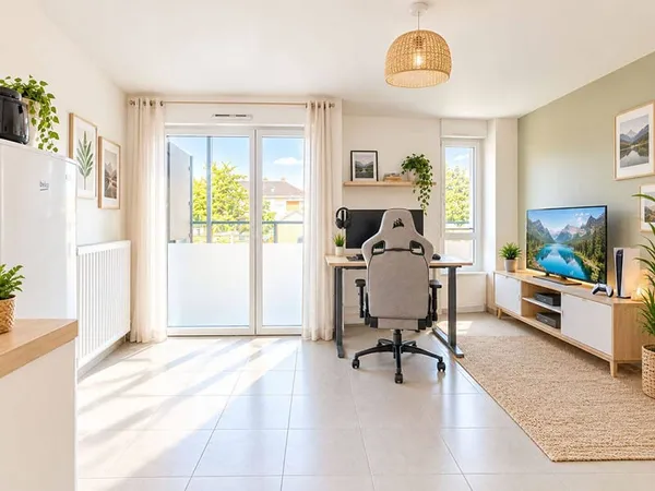 Appartement 2 pièces 42 m²