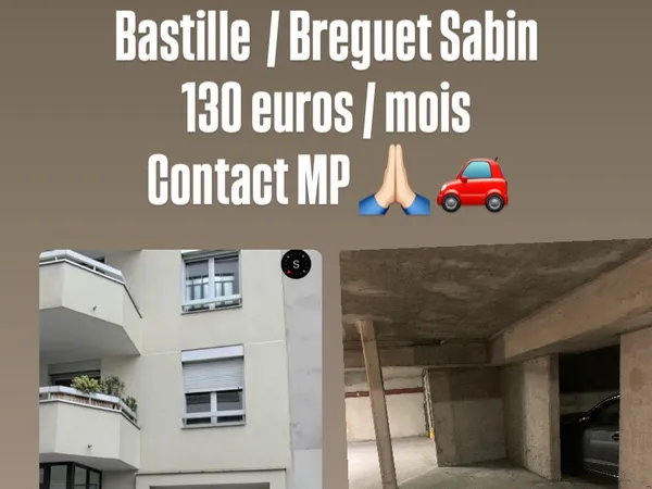 Loue parking 5m²
