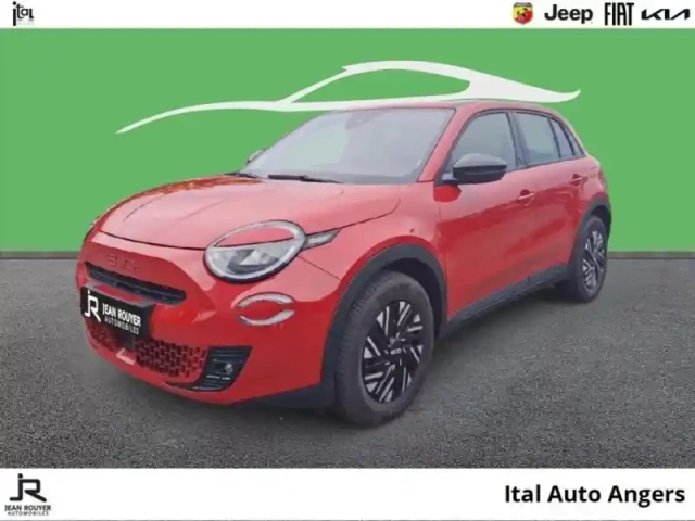 Fiat 600 e 156ch 54kwh red