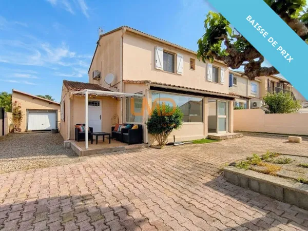 Maison avec fort potentiel, jardin piscinable et panneau solaire