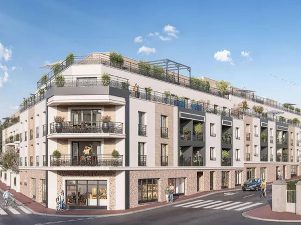 Appartement 5 pièces neuf de 109 m2 - Neuilly-Plaisance
