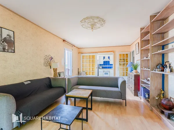 Vente Appartement T3, Calme, Balcon, cave & Grand Garage Fermé.