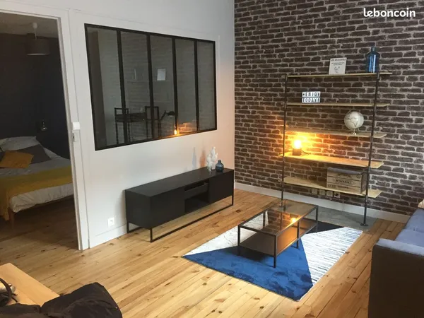 45m2 meublé en parfait état - secteur recherché - 5' de la gare