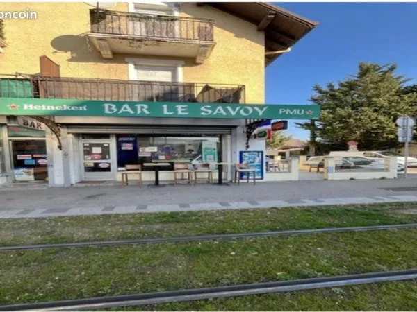Fonds de commerce Bar PMU FDJ - Ambilly - Frontière Suisse