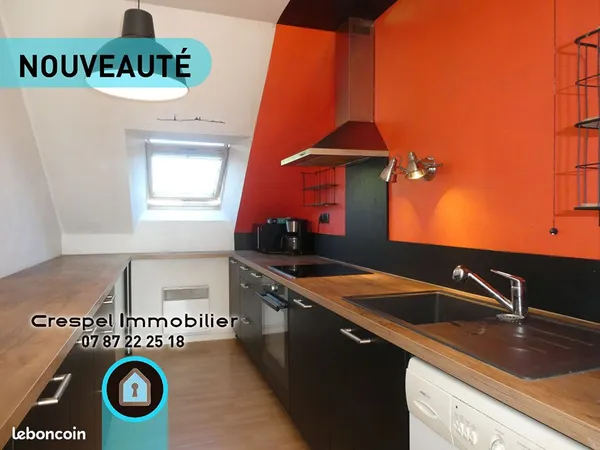 Appartement 2 pièces 44 m²