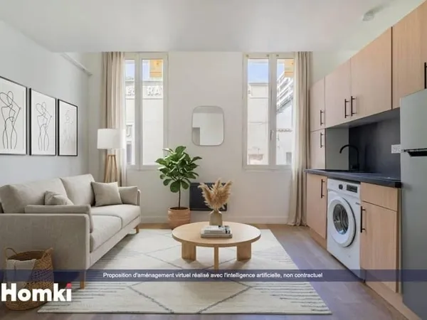 Studio Longchamp Rénové