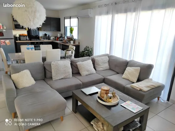 Location charmante maison T3 meublée neuve