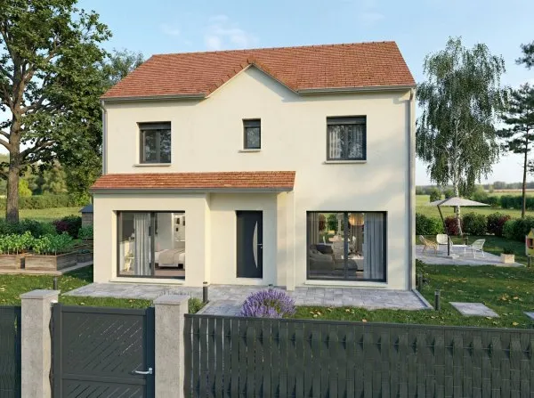 Terrain + maison 103 m²