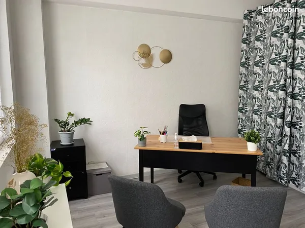 Cabinet individuel avec bureau de 16m² - Toulouse Patte d'Oie / Saint-Cyprien