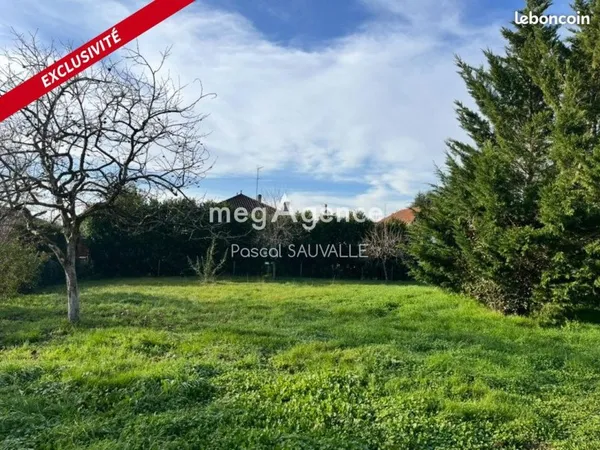 Terrain 870 m² BERGERAC