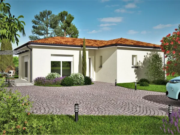 Terrain + maison 3 pièces 70 m²