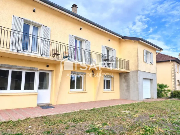 Appartement 3 chambres en rez-de-jardin avec garage