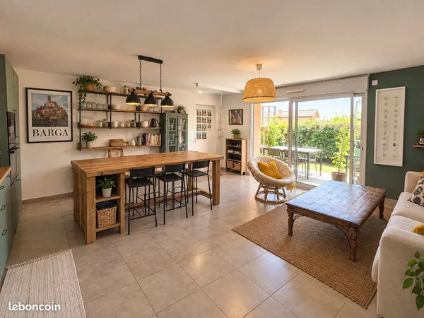Appartement - 4p - 87m2 avec jardin