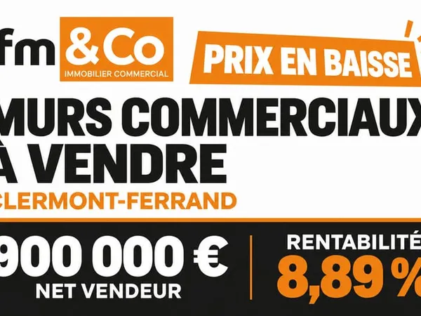 Local commercial 450 m²