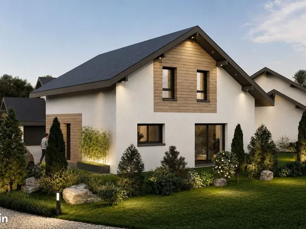 AV 263031 Projet de construction d'une maison d'environ 115 m² avec terrain à LATHUILE (74)