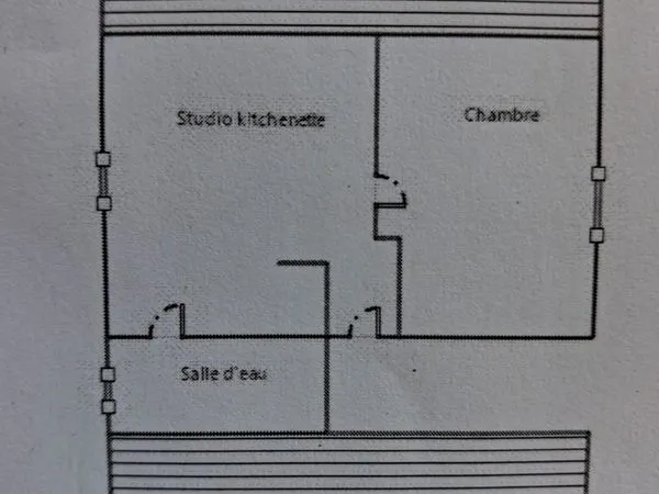 Appartement 2 pieces à louer la Roche