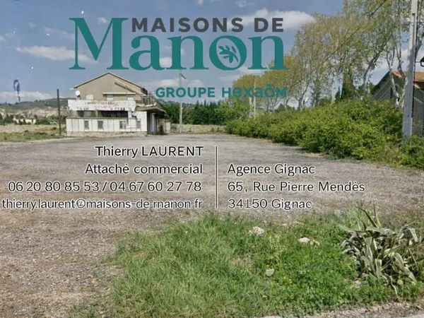 Terrain 660 m²