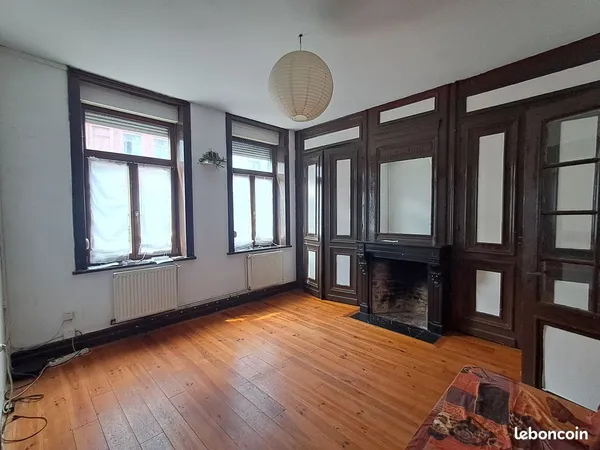 Maison avec 3 chambres et cave rue d'Artois Lille