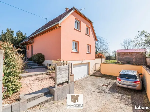 Maison 120m² - 5 pièces - Vue exceptionnelle sur champs