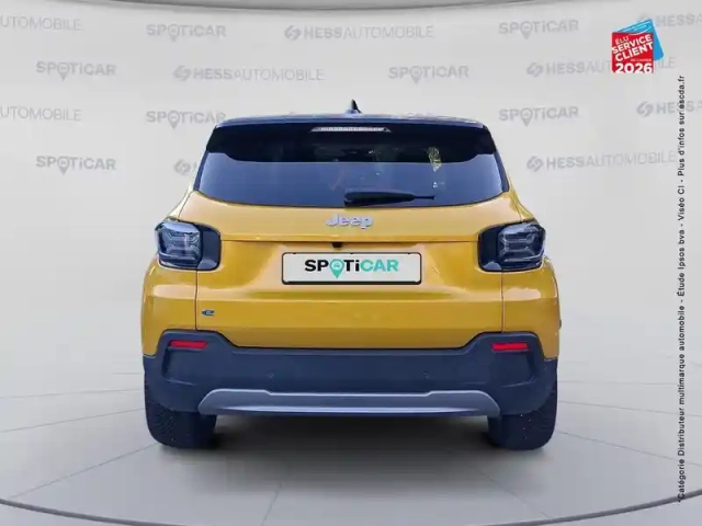Jeep Avenger electrique 156ch 115kw summit — photo 7