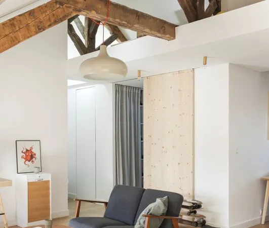 Grand T2 bis meublé de caractère