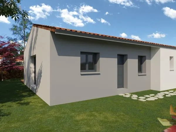 Projet de maison de 84 m² à Aigrefeuille-sur-Maine