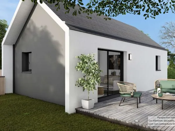 Maison 2 pièces 44 m²